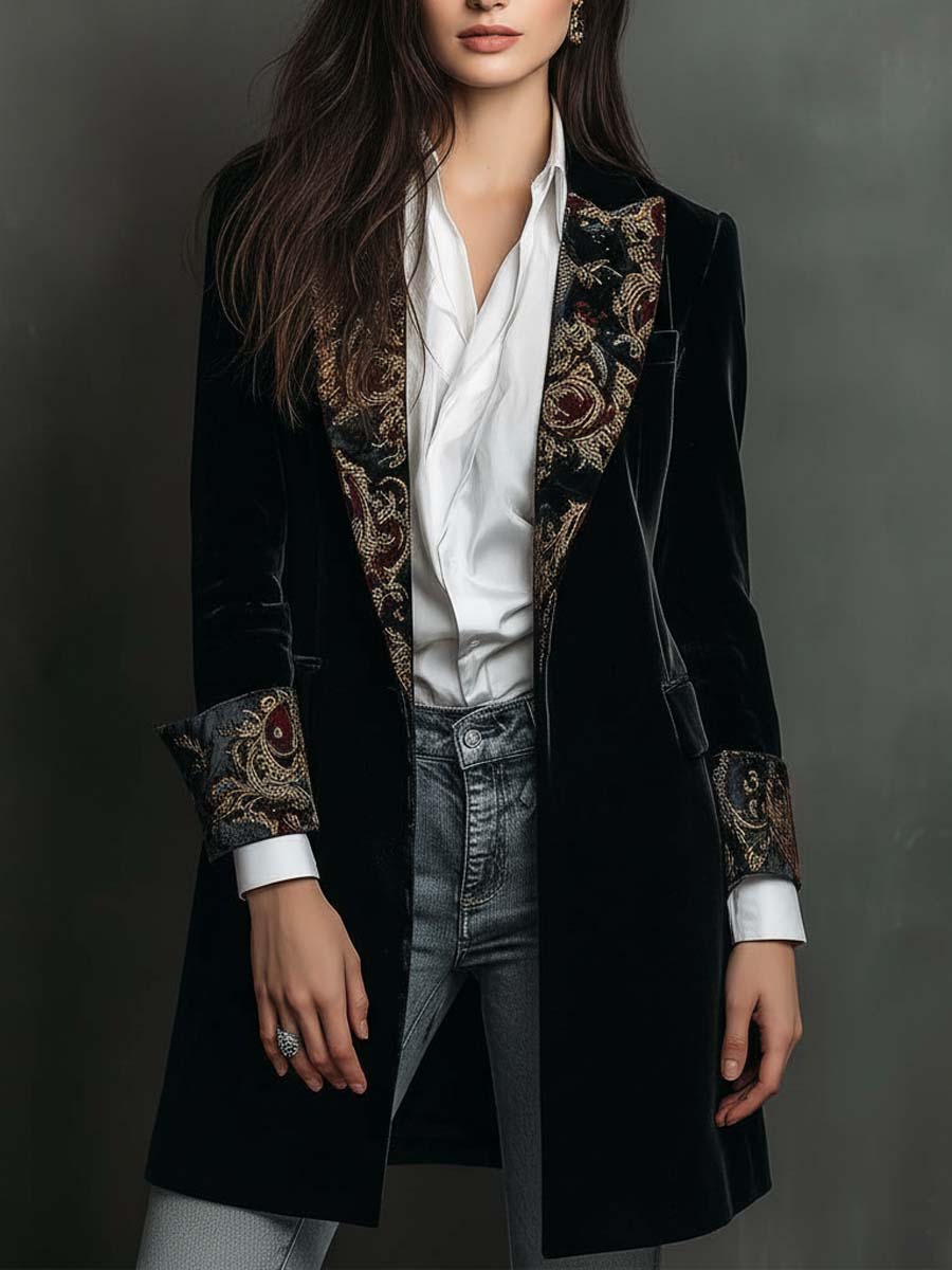 CAMILLA™ - ELEGANT FITTED LONG BLAZER