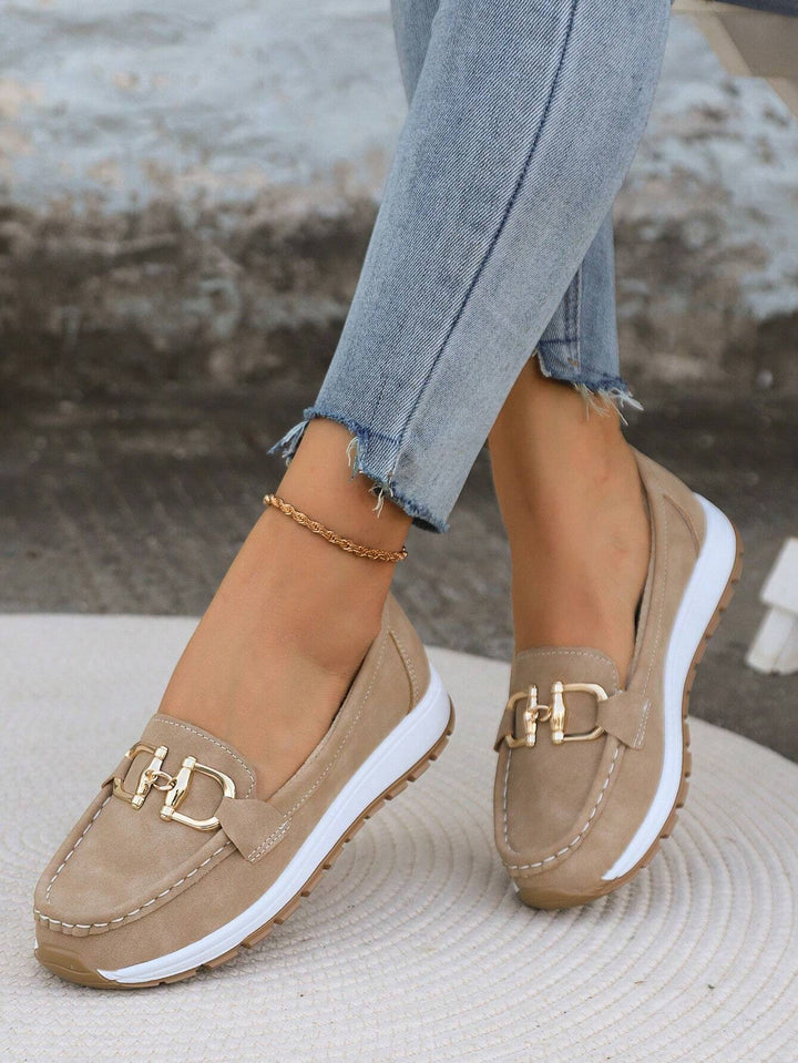 ELLY™ - CHIC COMFORT BUCKLE LOAFERS