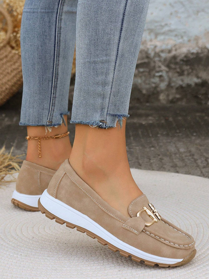 ELLY™ - CHIC COMFORT BUCKLE LOAFERS