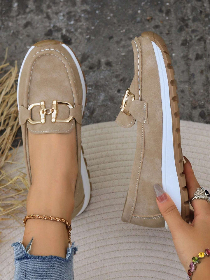 ELLY™ - CHIC COMFORT BUCKLE LOAFERS