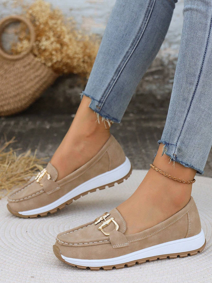 ELLY™ - CHIC COMFORT BUCKLE LOAFERS