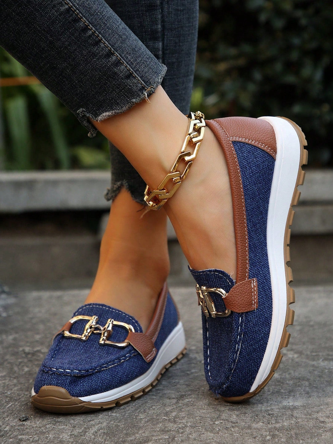ELLY™ - CHIC COMFORT BUCKLE LOAFERS
