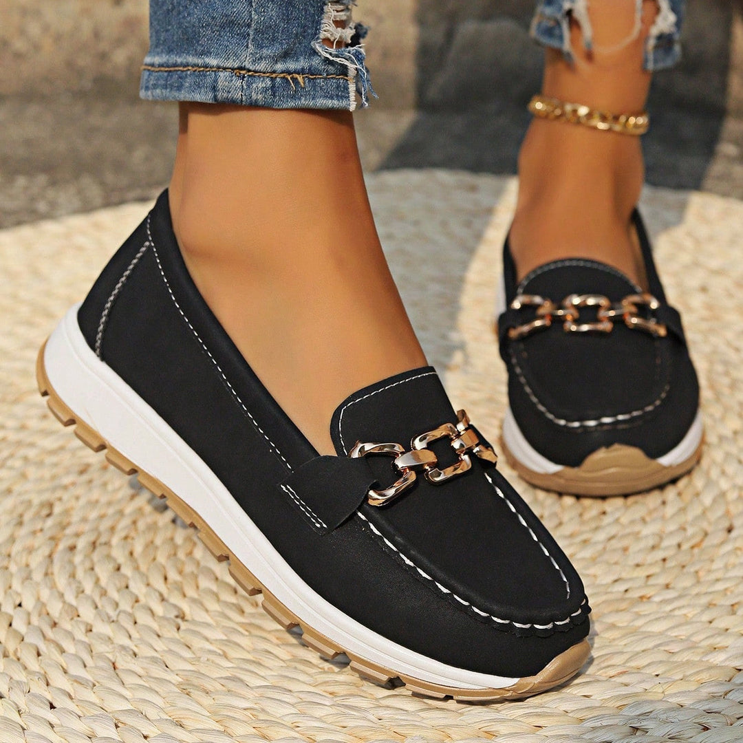 ELLA™ - ELEGANT COMFORT BUCKLE LOAFERS