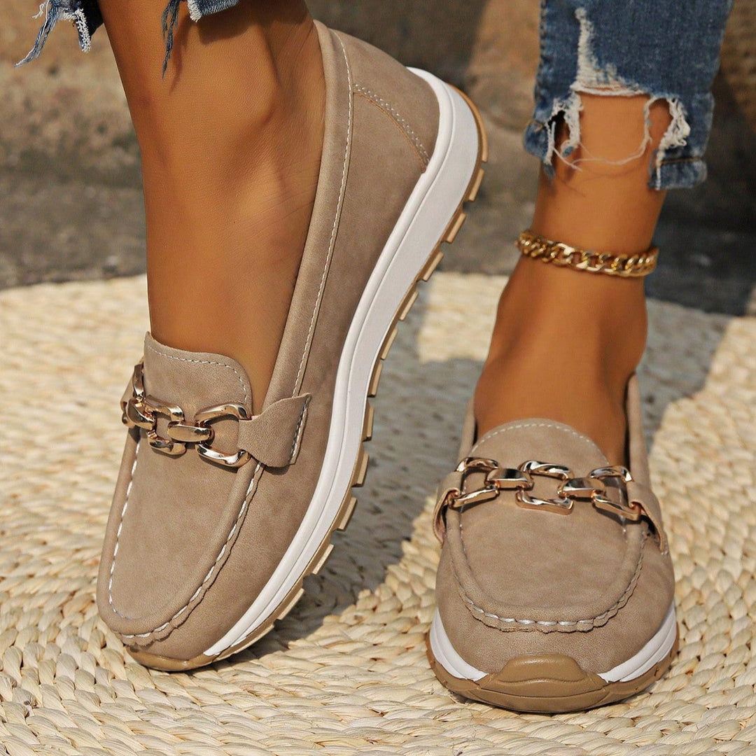 ELLA™ - ELEGANT COMFORT BUCKLE LOAFERS