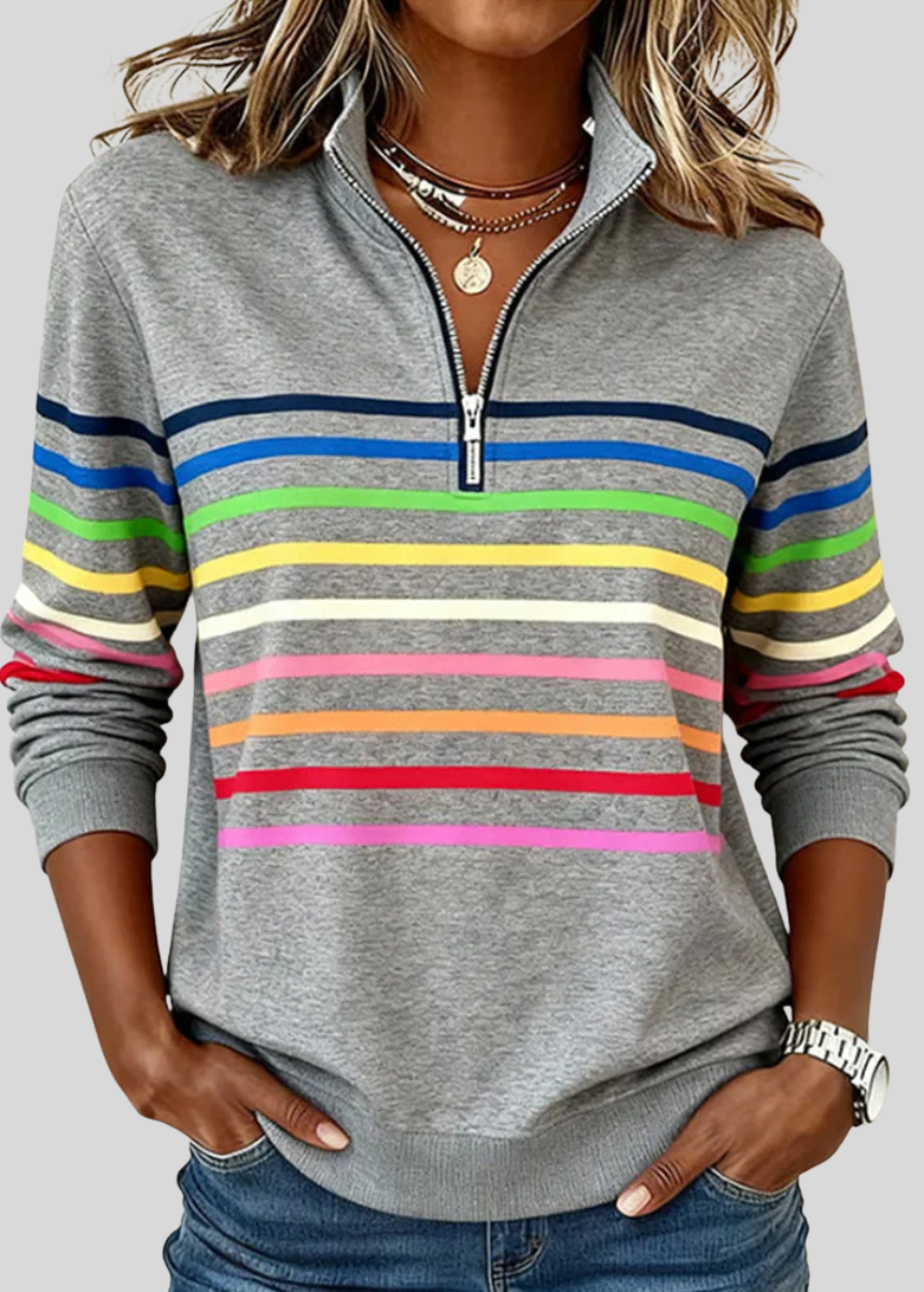 CHARLOTTE™ - ELEGANT QUARTER-ZIP SWEATER