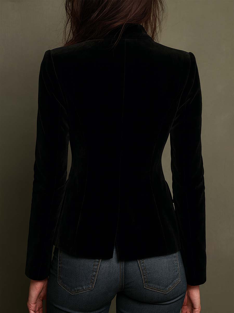 GIULIA™ - ELEGANT FLORAL EMBROIDERED BLAZER