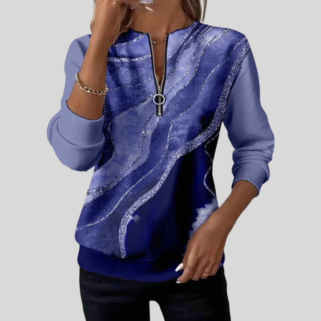 JANE™ - ELEGANT HALF-ZIP SWEATER