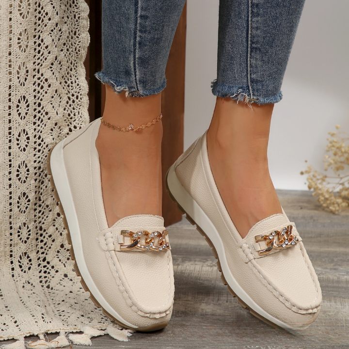 EVELYN™ - ELEGANT COMFORT BUCKLE LOAFERS