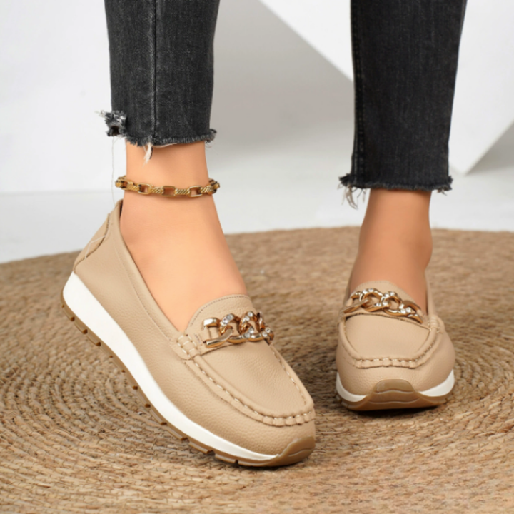 EVELYN™ - ELEGANT COMFORT BUCKLE LOAFERS