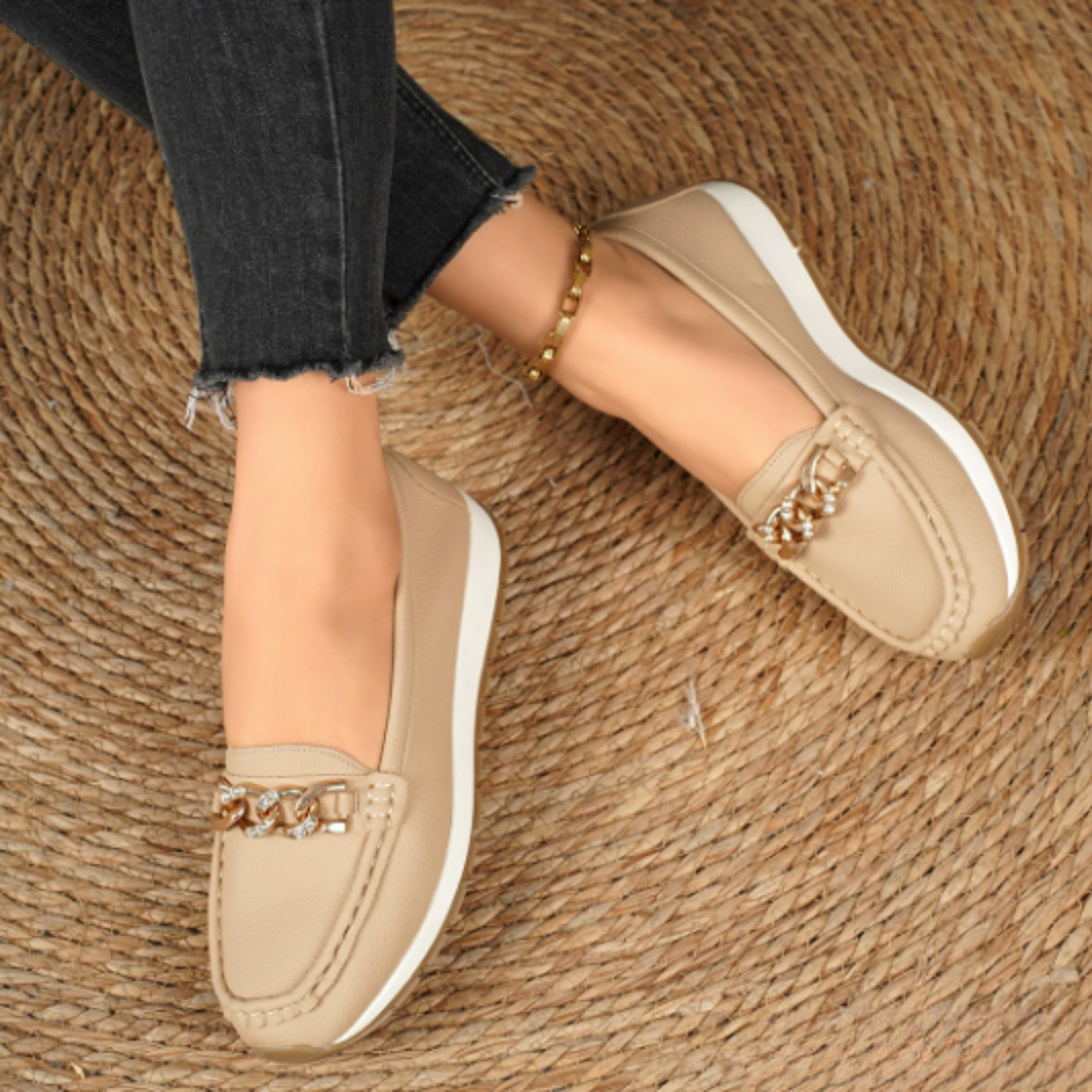 EVELYN™ - ELEGANT COMFORT BUCKLE LOAFERS