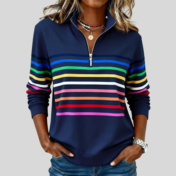 CHARLOTTE™ - ELEGANT QUARTER-ZIP SWEATER