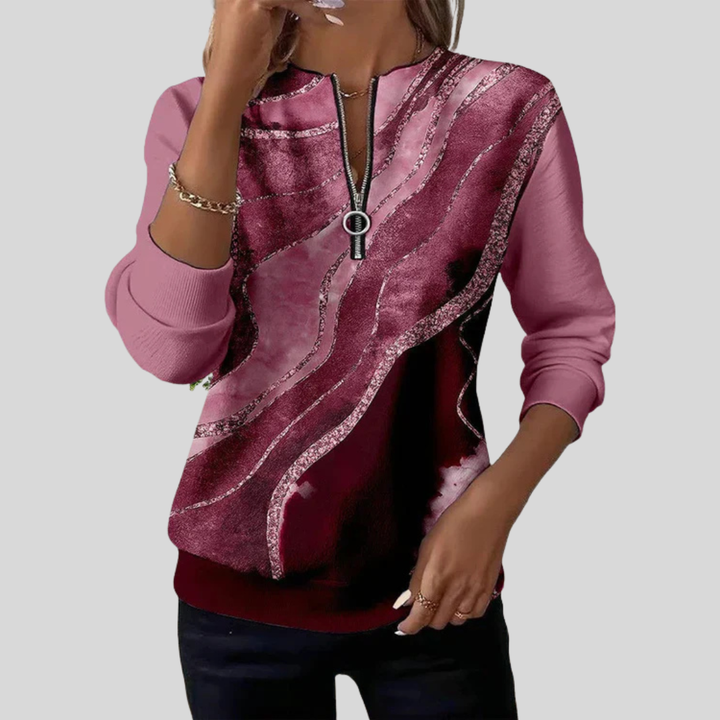 JANE™ - ELEGANT HALF-ZIP SWEATER