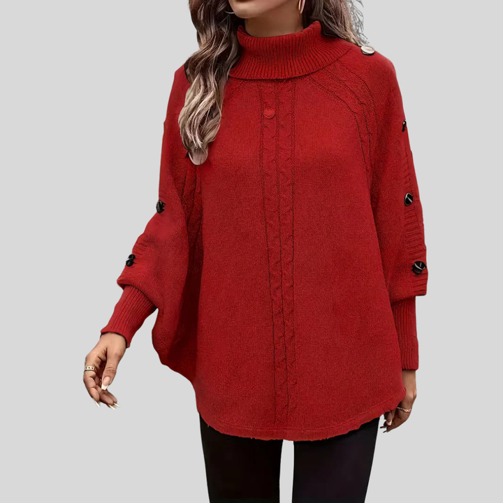 HOPE™ - ELEGANT HIGH-NECK KNITTED SWEATER