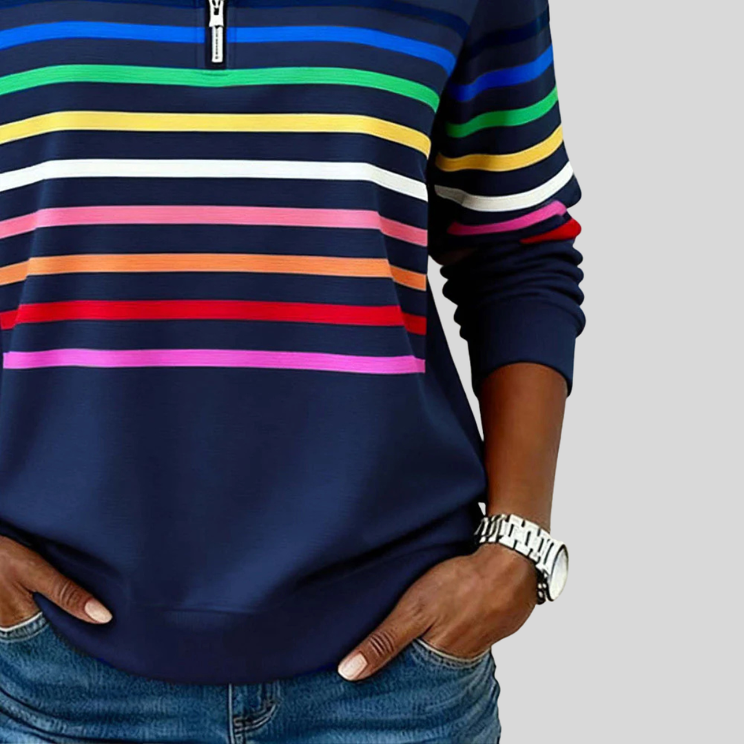 CHARLOTTE™ - ELEGANT QUARTER-ZIP SWEATER