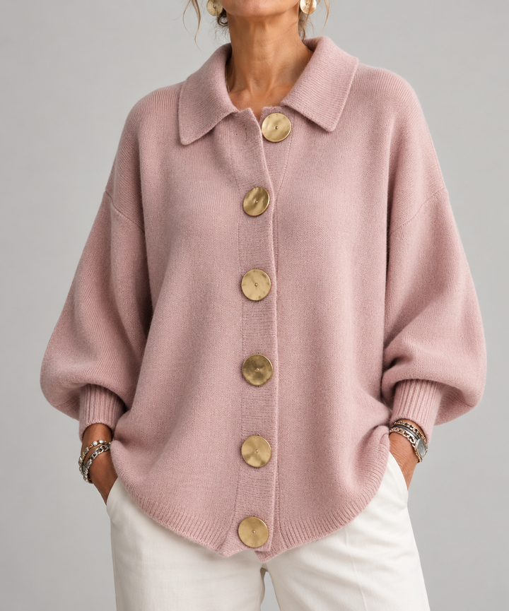 ARDELLE™ - OVERSIZED COLLARED CARDIGAN