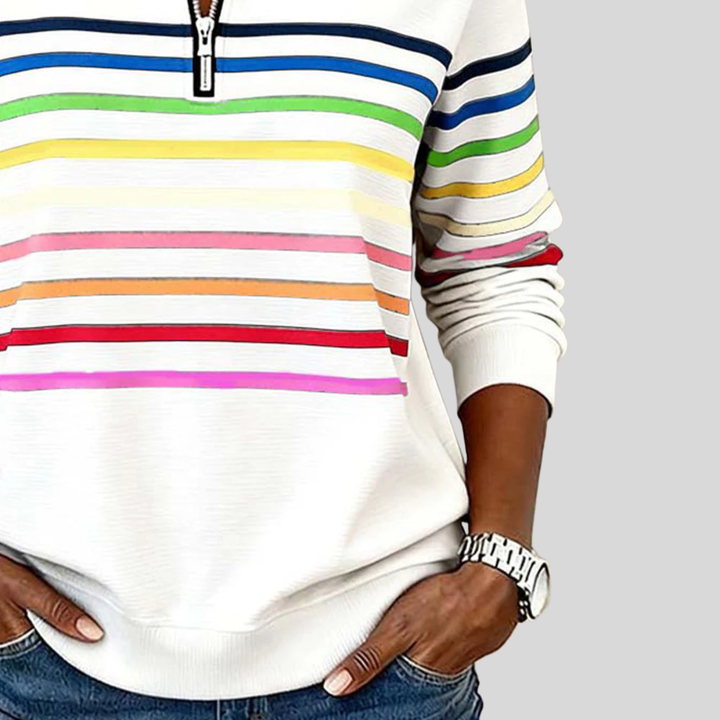 CHARLOTTE™ - ELEGANT QUARTER-ZIP SWEATER