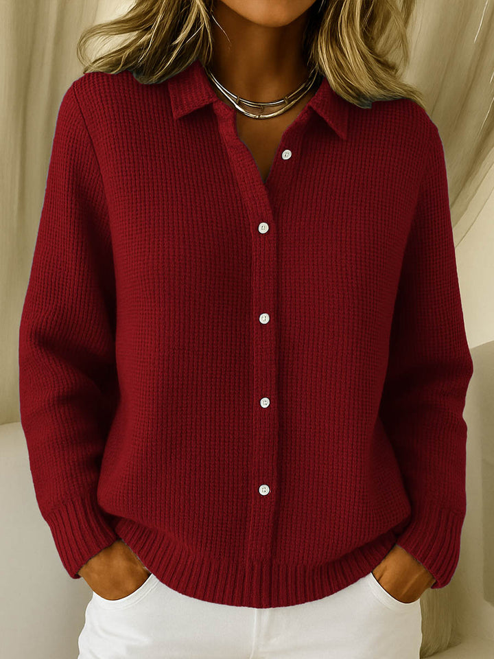 AMELIE™ - ELEGANT BUTTON UP CARDIGAN