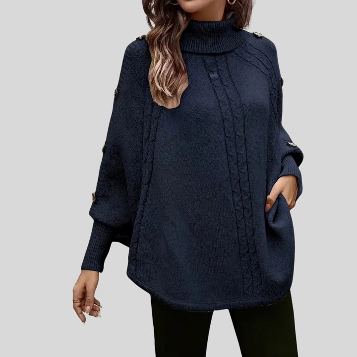 HOPE™ - ELEGANT HIGH-NECK KNITTED SWEATER