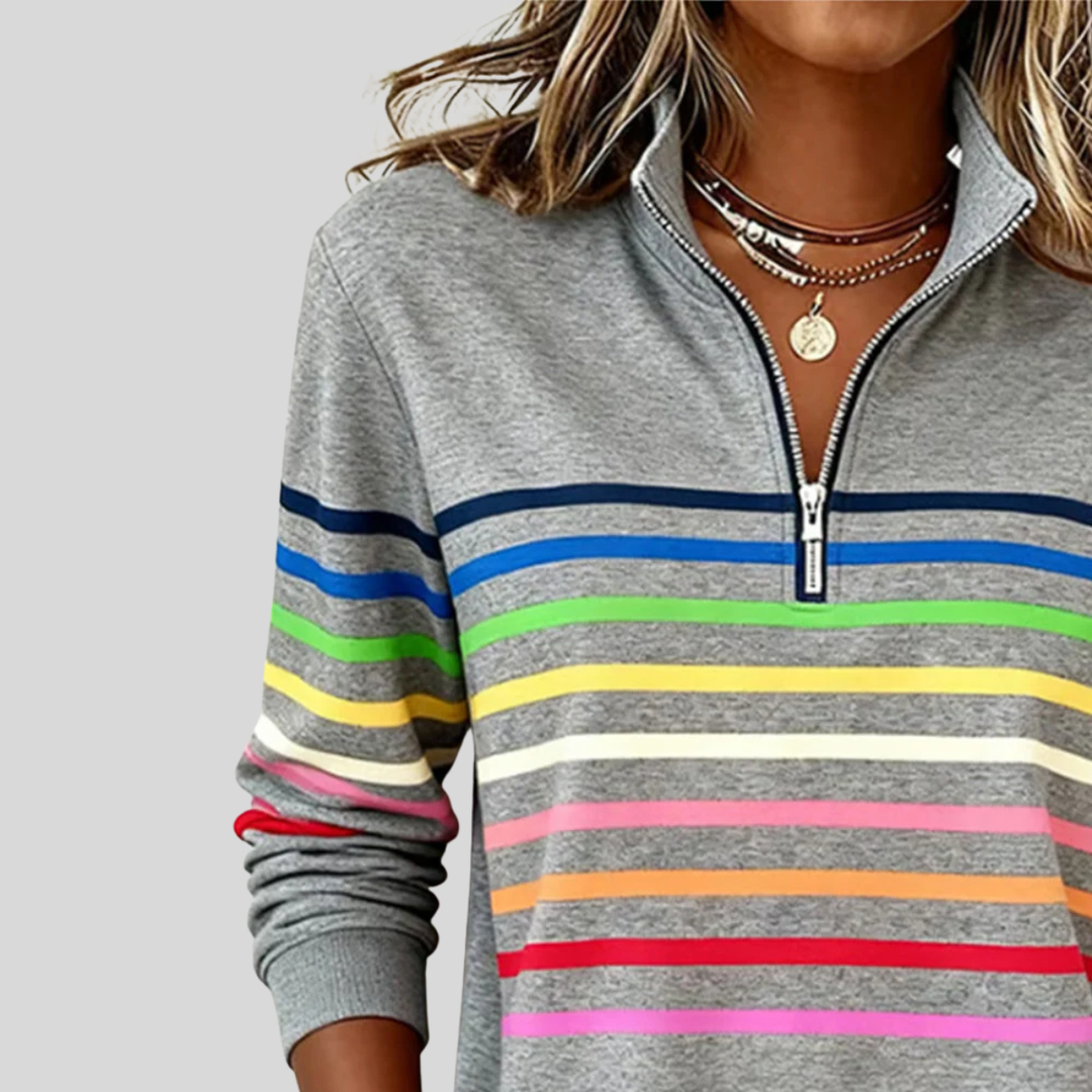 CHARLOTTE™ - ELEGANT QUARTER-ZIP SWEATER