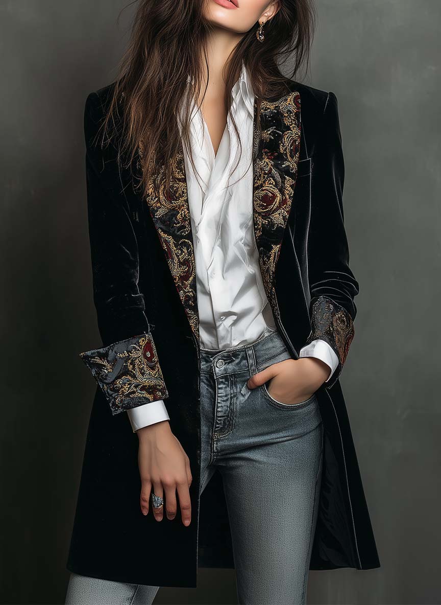 CAMILLA™ - ELEGANT FITTED LONG BLAZER
