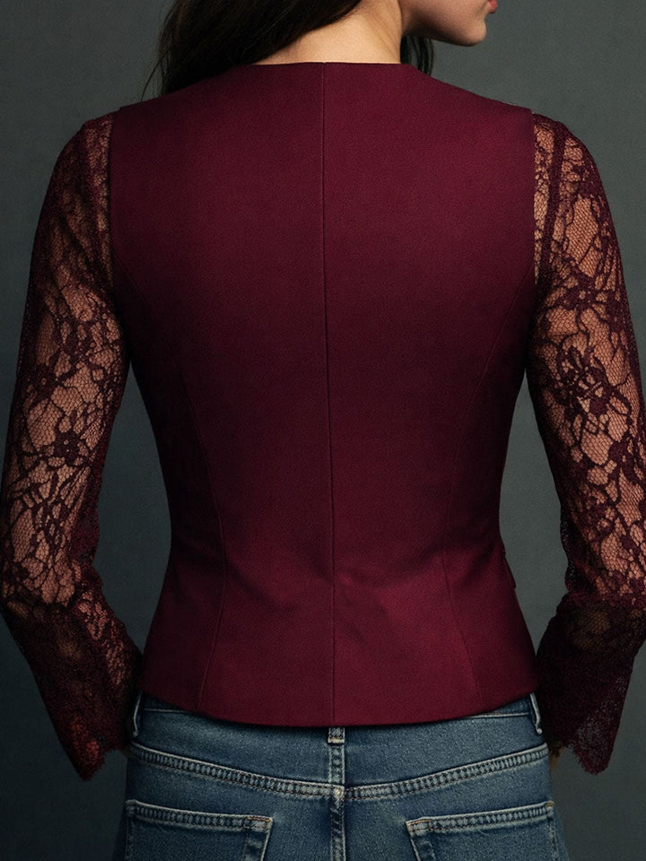 VICTORIA™ - ELEGANT LACE BLOUSE