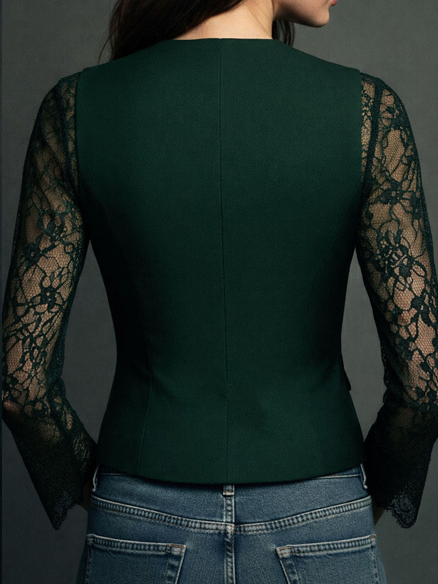 VICTORIA™ - ELEGANT LACE BLOUSE