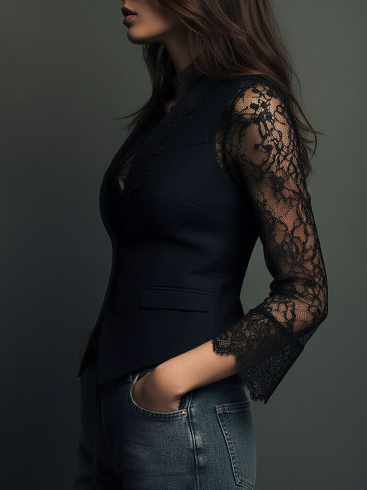 VICTORIA™ - ELEGANT LACE BLOUSE
