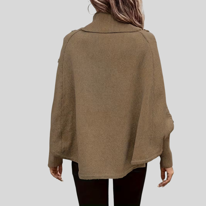 NORELLE™ - CABLE KNIT TURTLENECK SWEATER
