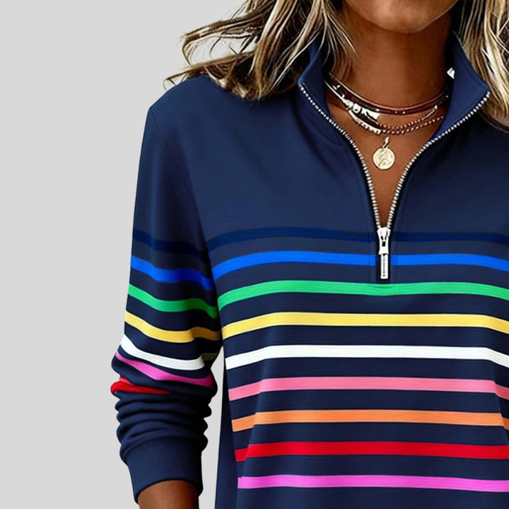 CHARLOTTE™ - ELEGANT QUARTER-ZIP SWEATER