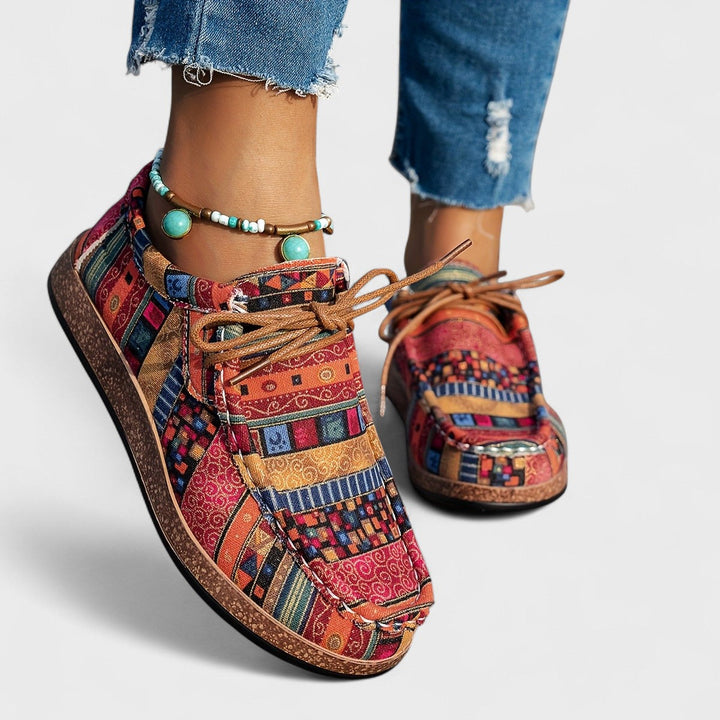 SERYPHINA™ - ELEGANT COMFORT LACE-UP LOAFERS