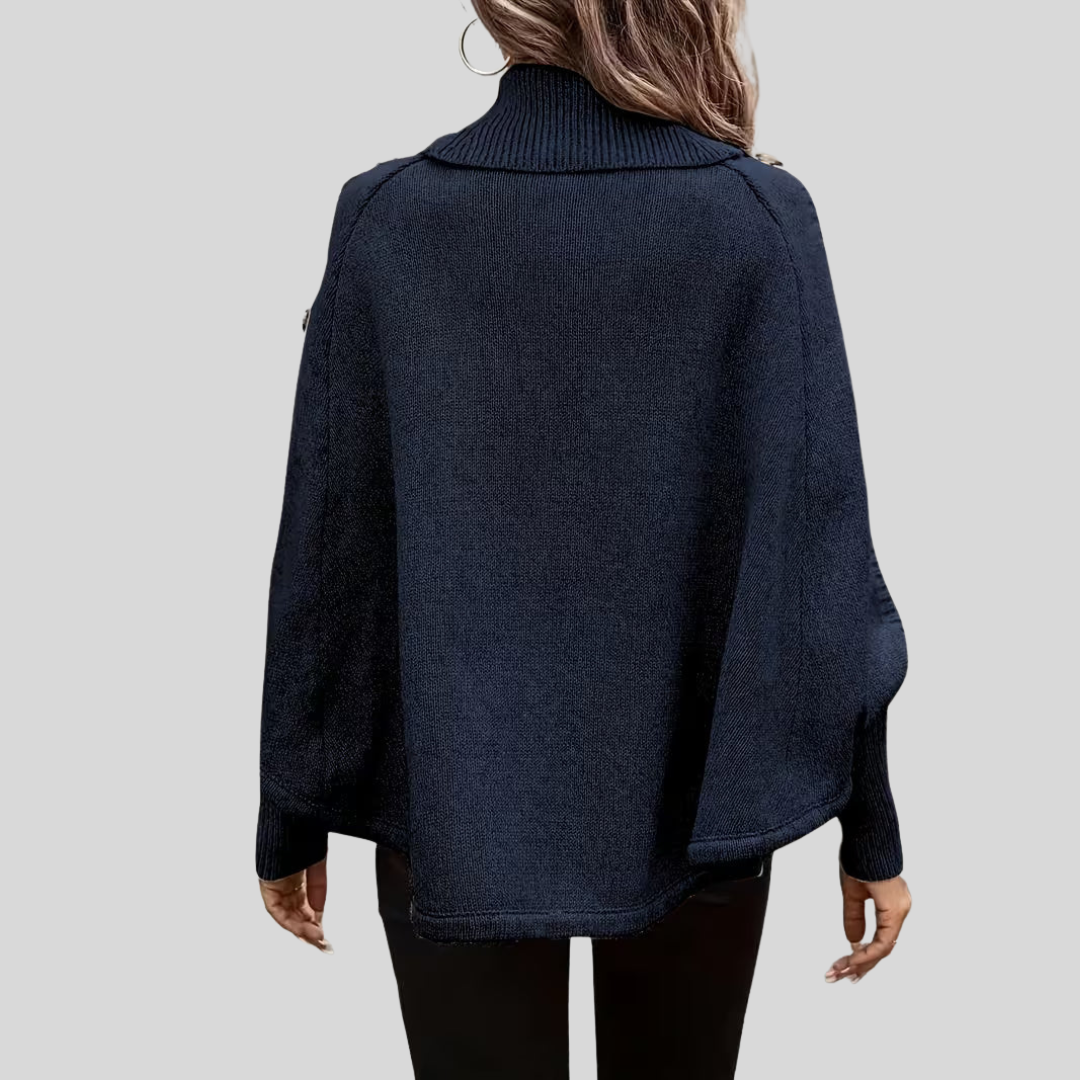NORELLE™ - CABLE KNIT TURTLENECK SWEATER