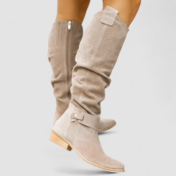 GEORGIANA™ - ELEGANT SLOUCH KNEE BOOTS