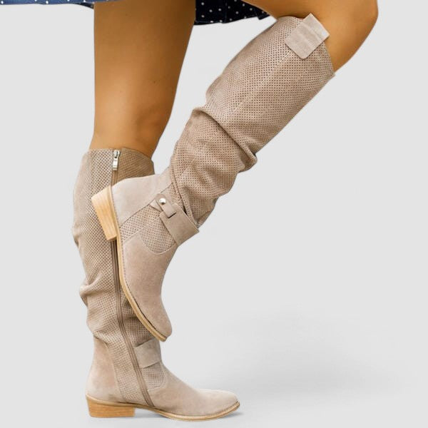 GEORGIANA™ - ELEGANT SLOUCH KNEE BOOTS