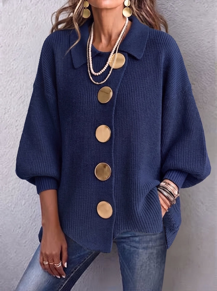 ISADORA™ - ELEGANT OVERSIZED KNIT CARDIGAN