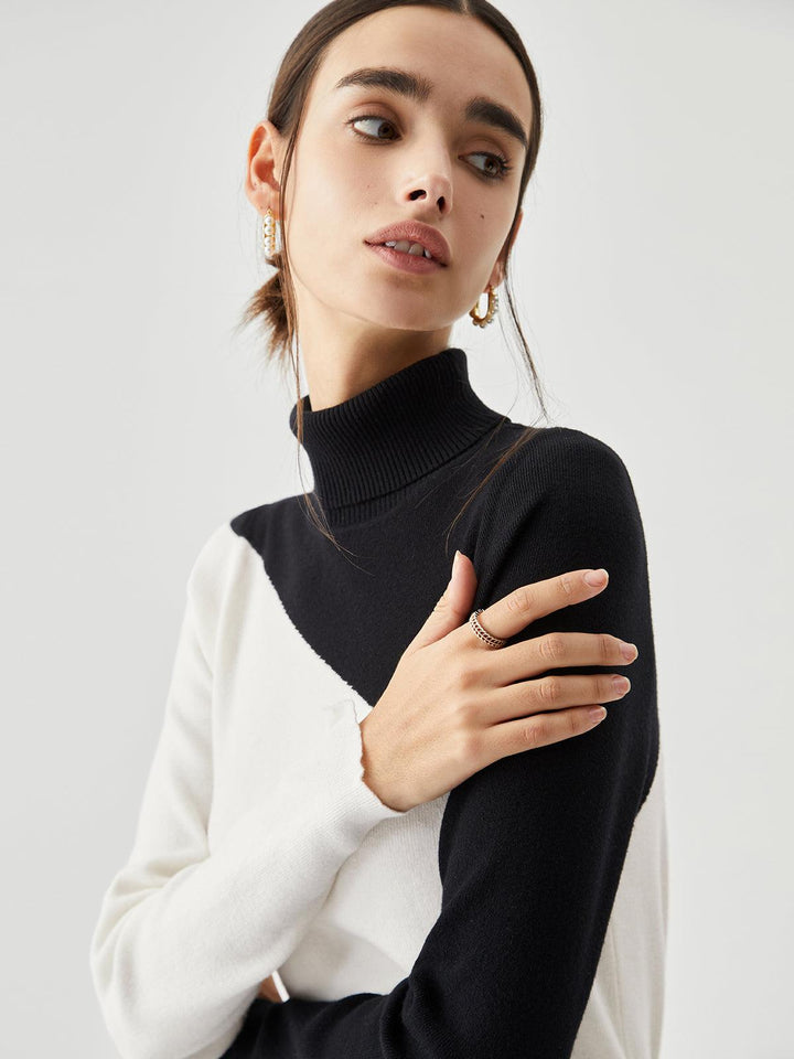 PALOMA™ - ELEGANT HIGH-NECK SWEATER