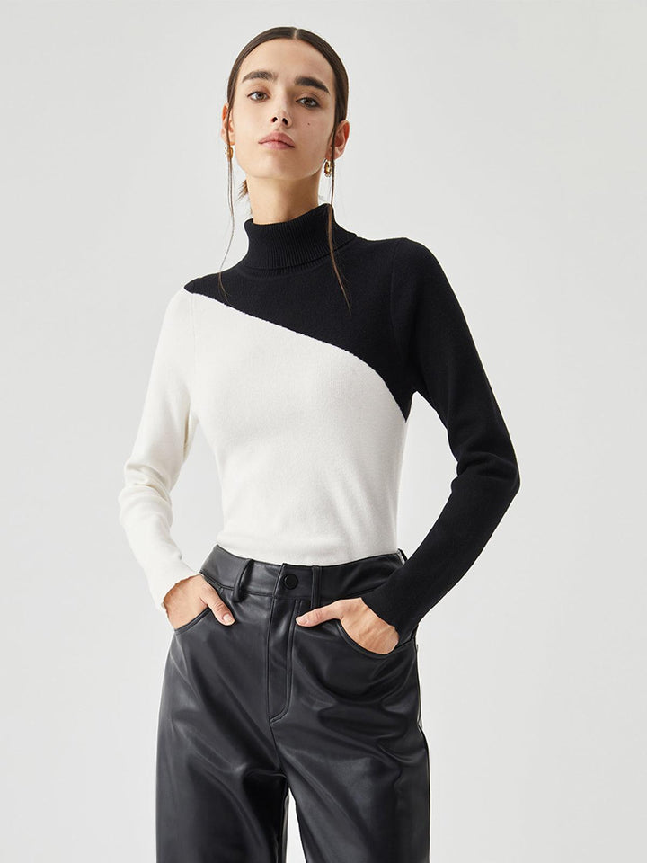PALOMA™ - ELEGANT HIGH-NECK SWEATER
