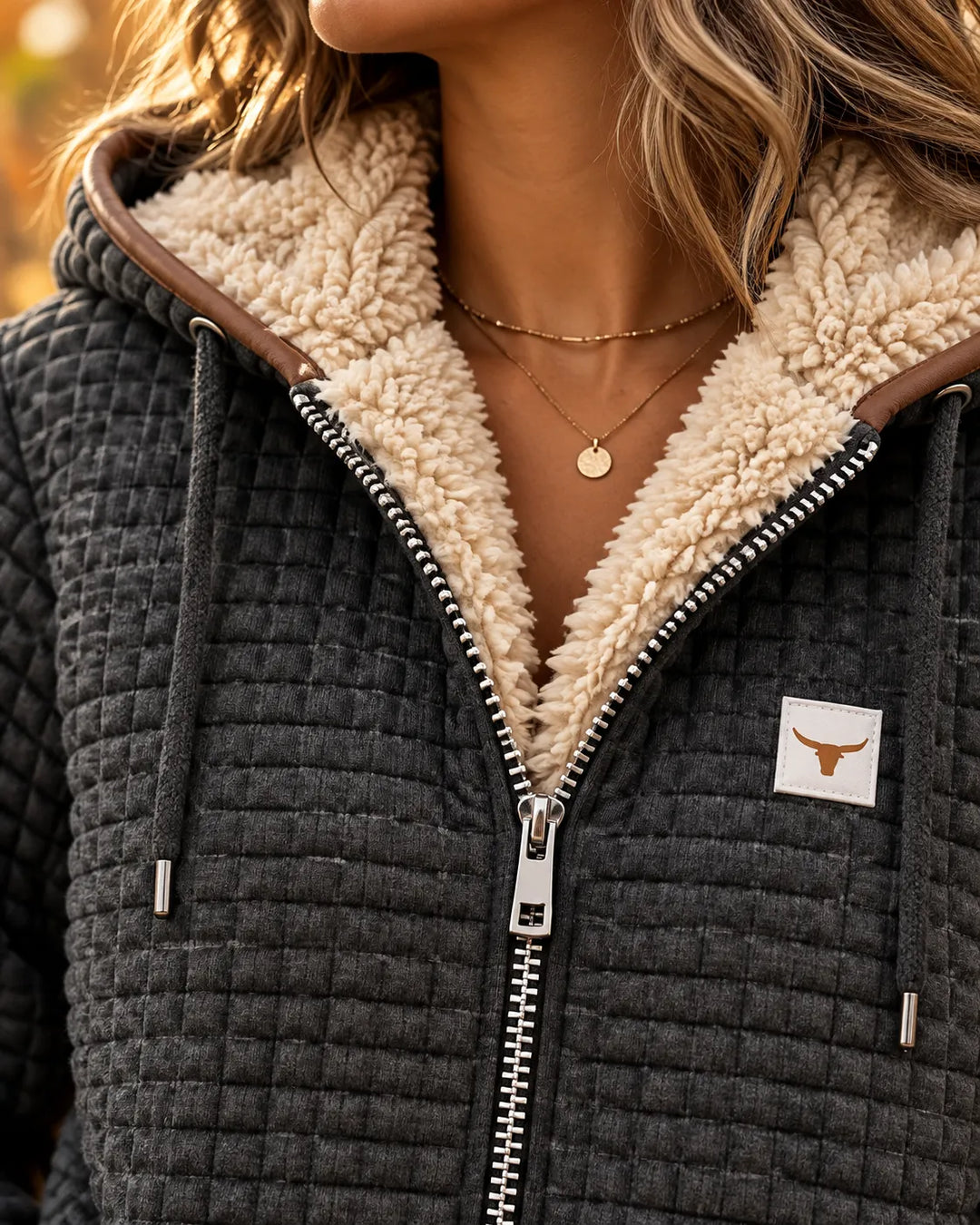 BETH™ - ELEGANT SHERPA FLEECE JACKET