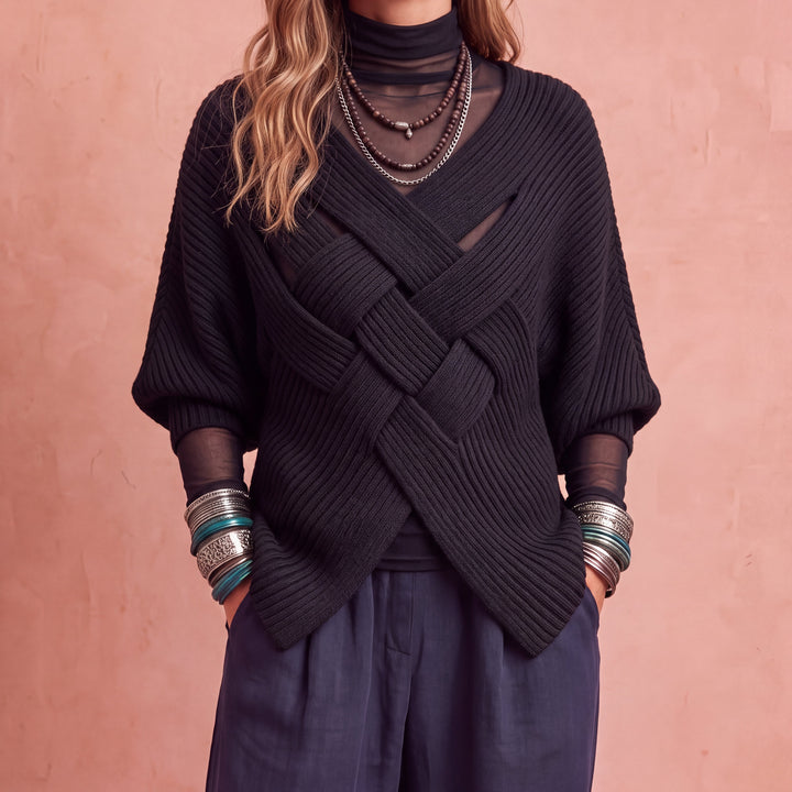 ROSARIO™ - ELEGANT COZY RIBBED SWEATER