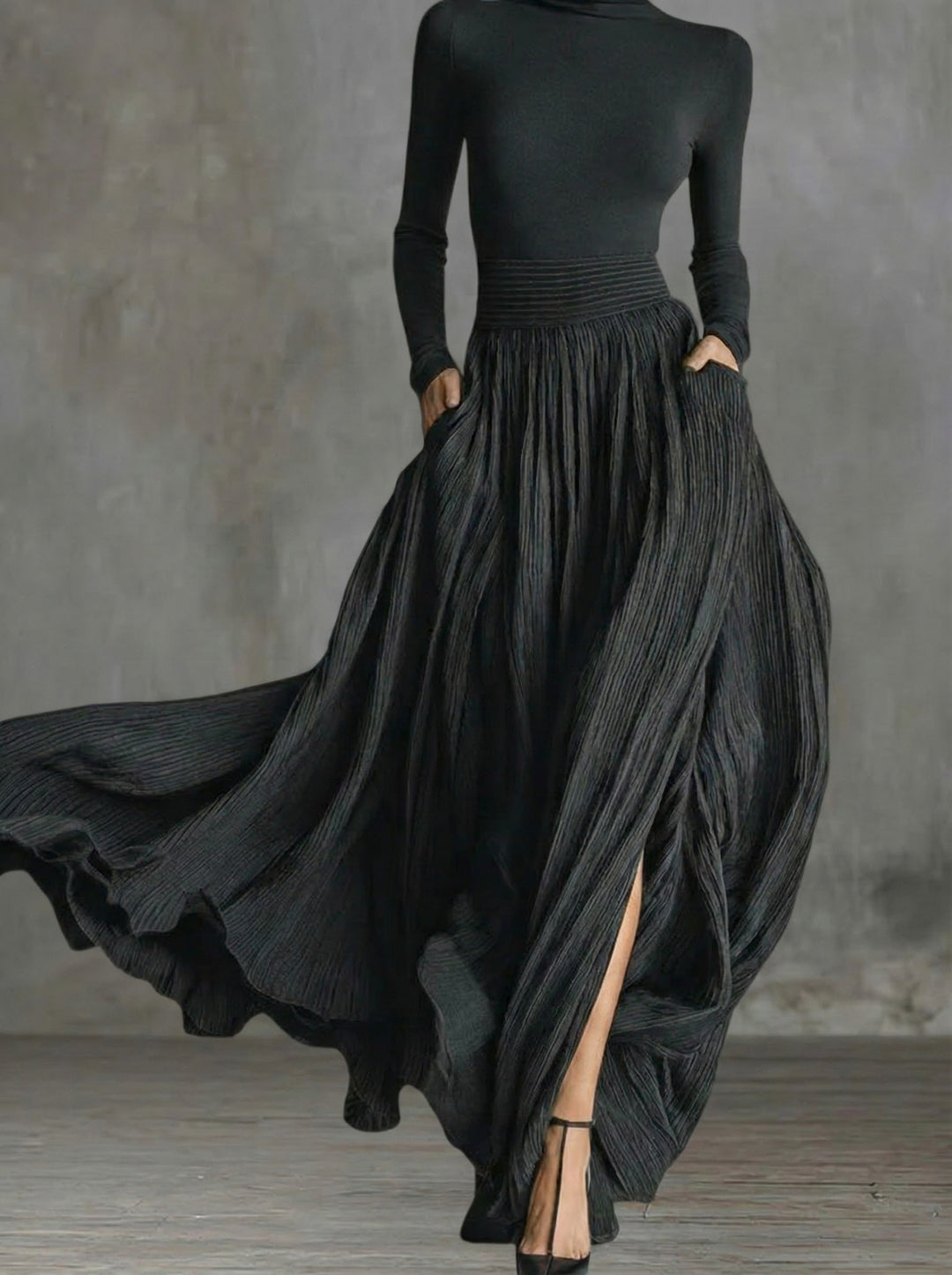 RACHEL™ - ELEGANT HIGH-WAIST MAXI DRESS