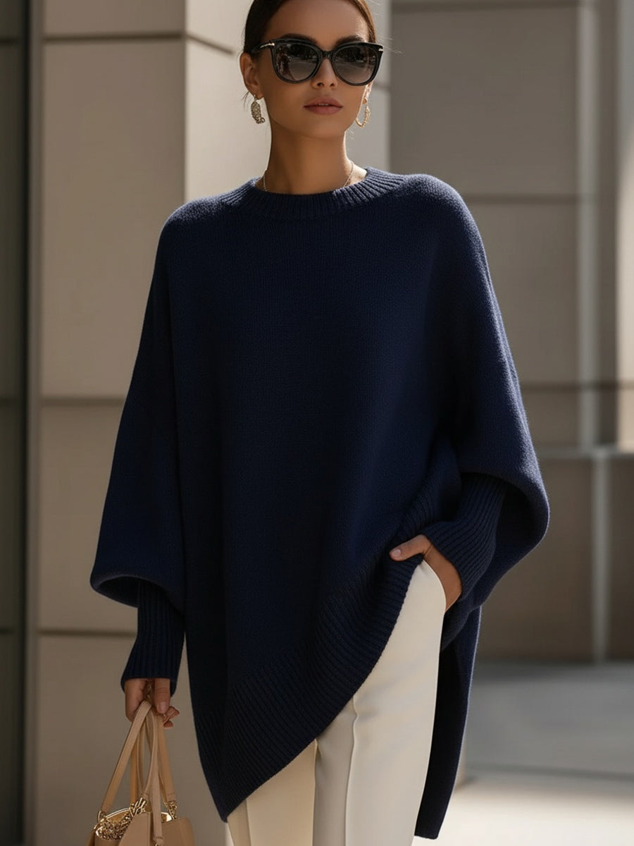 ISOLDE™ - ELEGANT OVERSIZED DRAPED SWEATER
