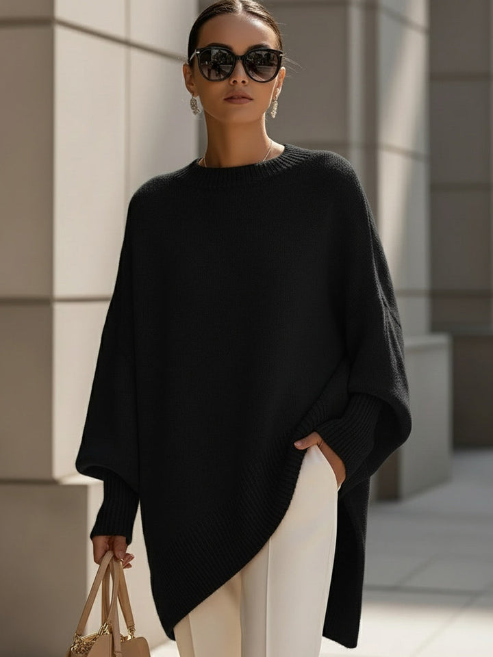ISOLDE™ - ELEGANT OVERSIZED DRAPED SWEATER
