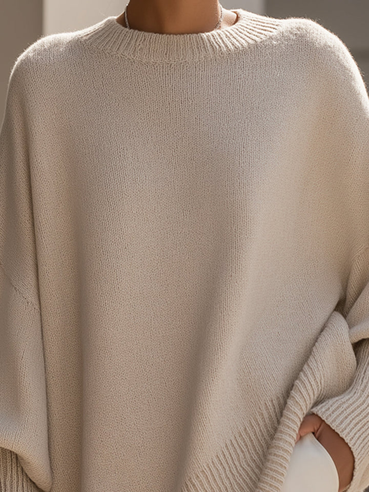 ISOLDE™ - ELEGANT OVERSIZED DRAPED SWEATER