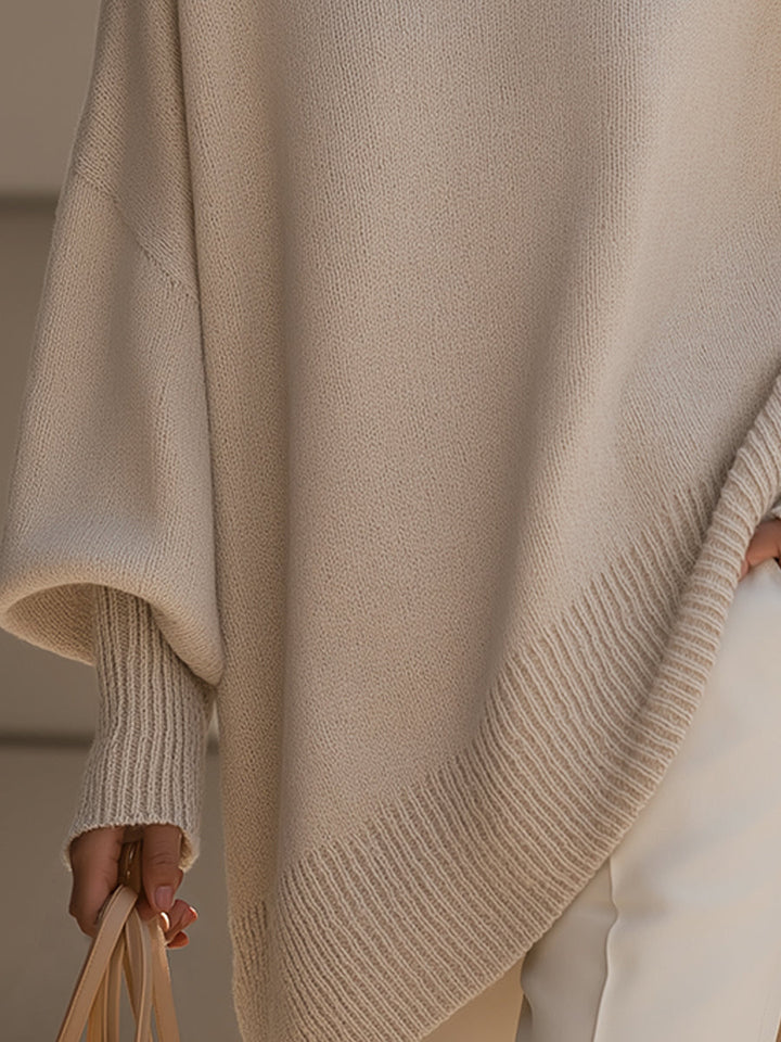 ISOLDE™ - ELEGANT OVERSIZED DRAPED SWEATER