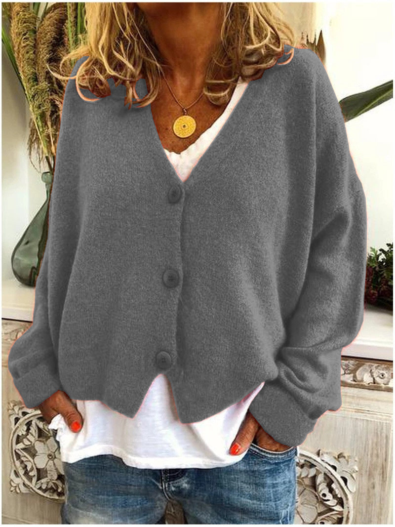 MARIAH™ - ELEGANT OVERSIZED COZY CARDIGAN