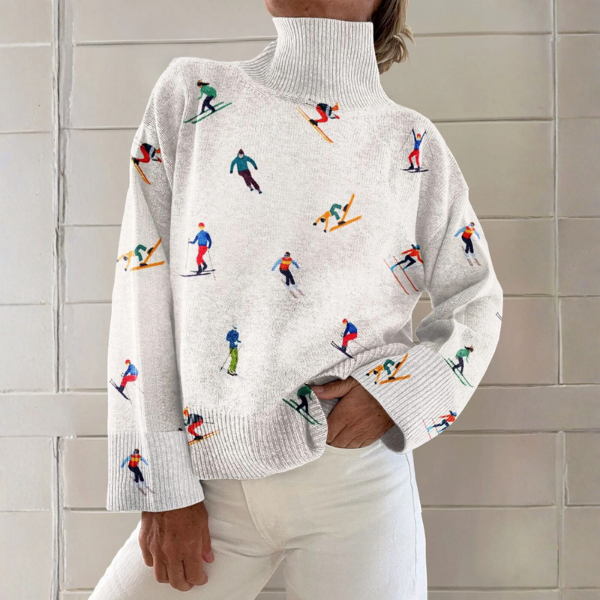 AVA™ - ELEGANT KNIT TURTLENECK SWEATER