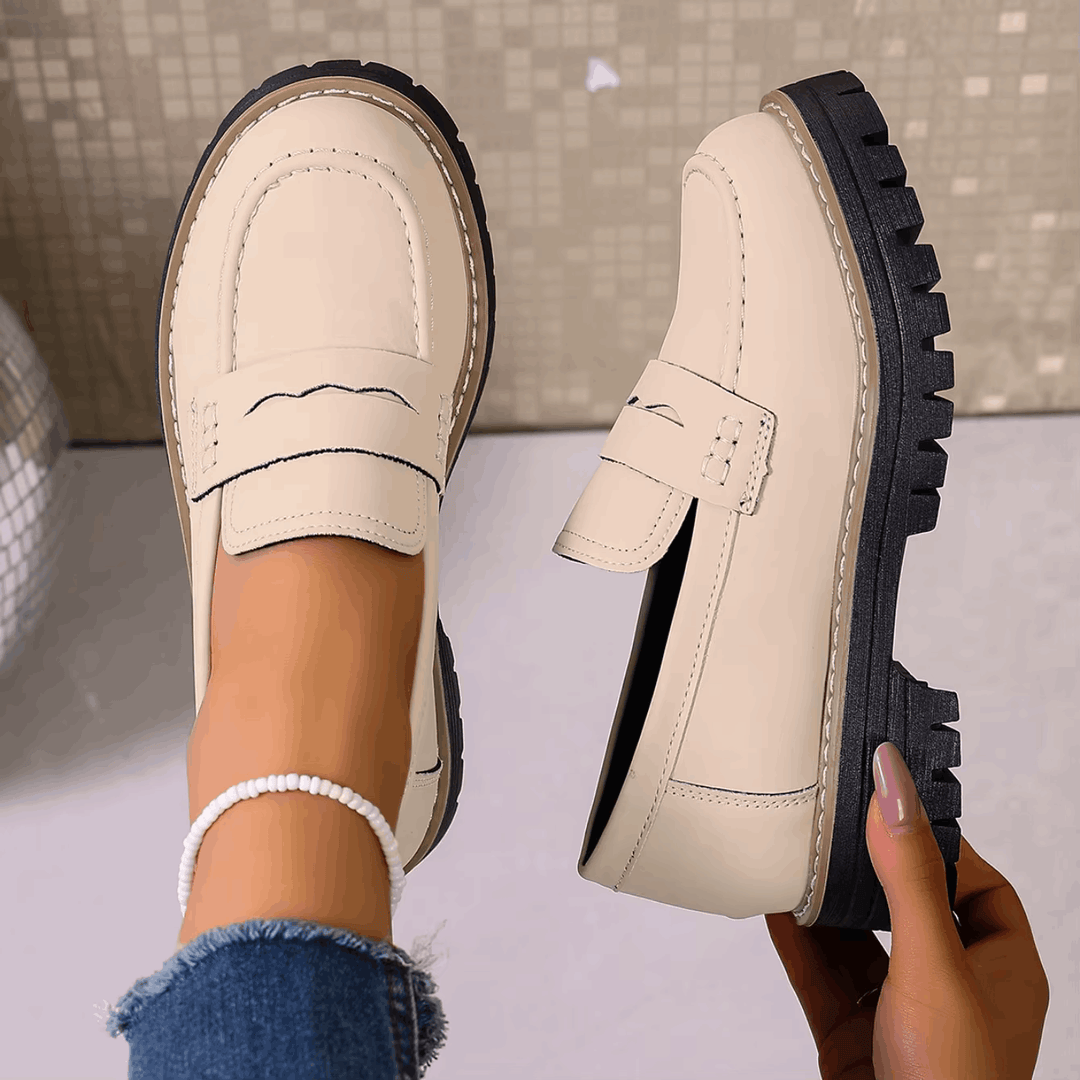 ELSA™ - ELEGANT SUEDE PLATFORM LOAFERS