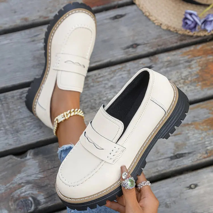 ELSA™ - ELEGANT SUEDE PLATFORM LOAFERS