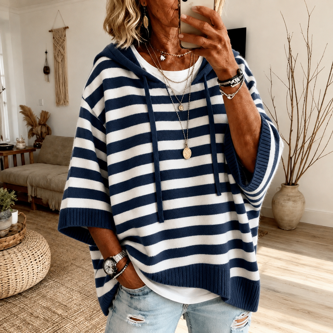 MARINE™ – ELEGANT COMFORT PONCHO HOODIE