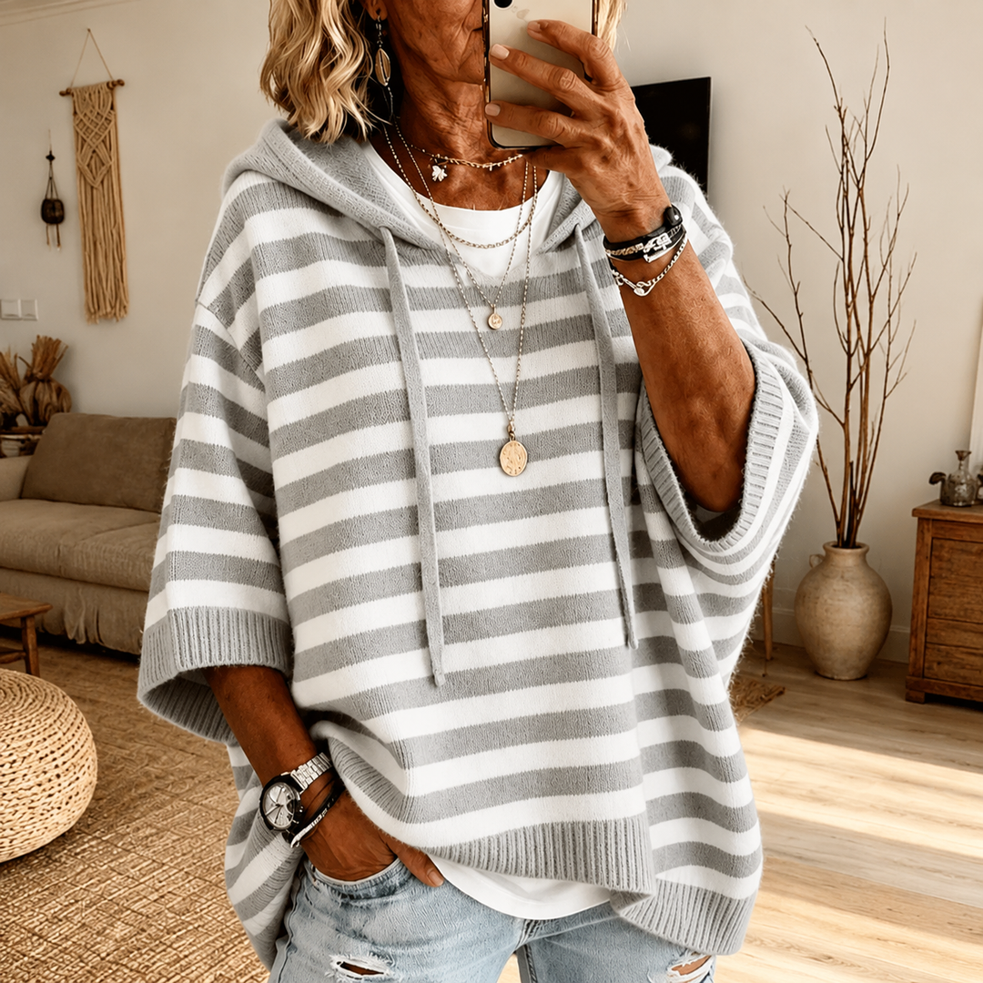 CELINE™ – ELEGANT KNIT COMFORT HOODIE