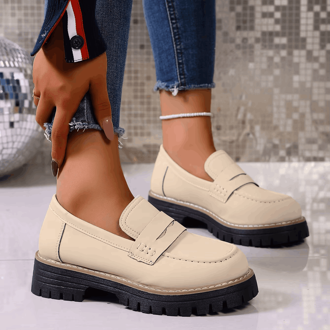ELSA™ - ELEGANT SUEDE PLATFORM LOAFERS